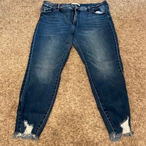 KanCan Womens jeans | mid-rise skinny | size 18